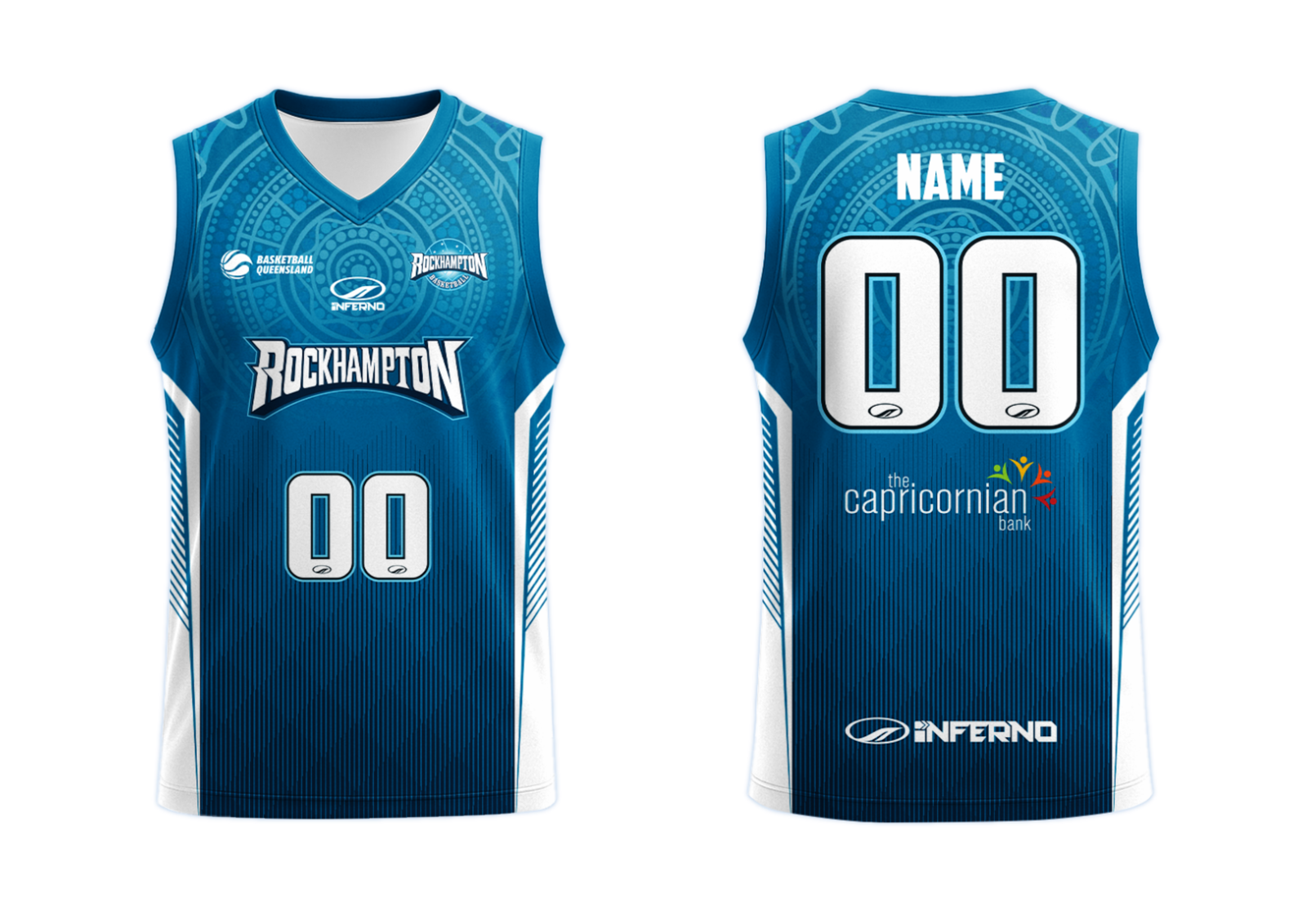 Rockhampton Basketball Junior Jersey (Home)