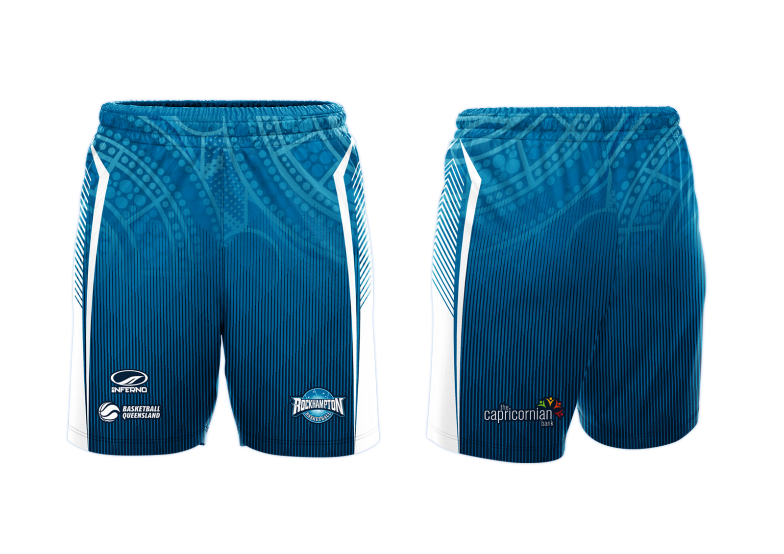 Rockhampton Basketball Junior Shorts (HOME)