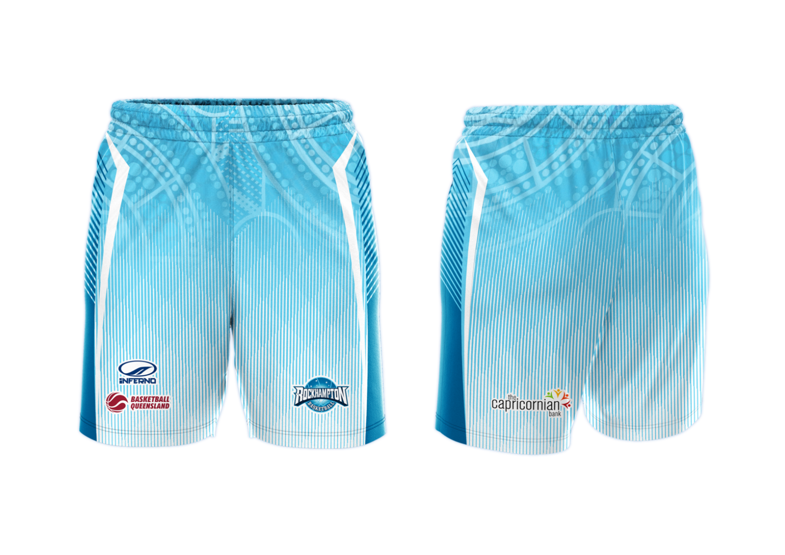Rockhampton Basketball Junior Shorts (AWAY)