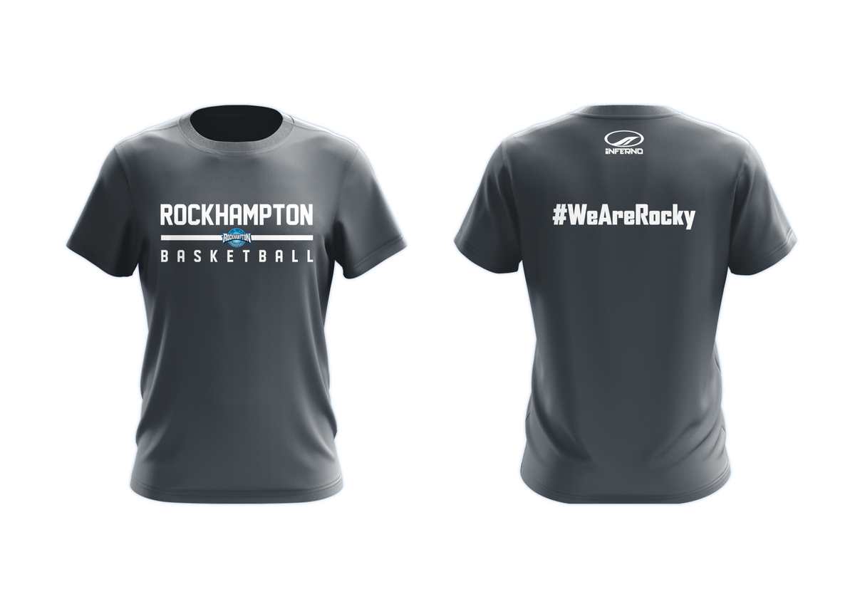 Rockhampton Basketball Grey Casual Tee