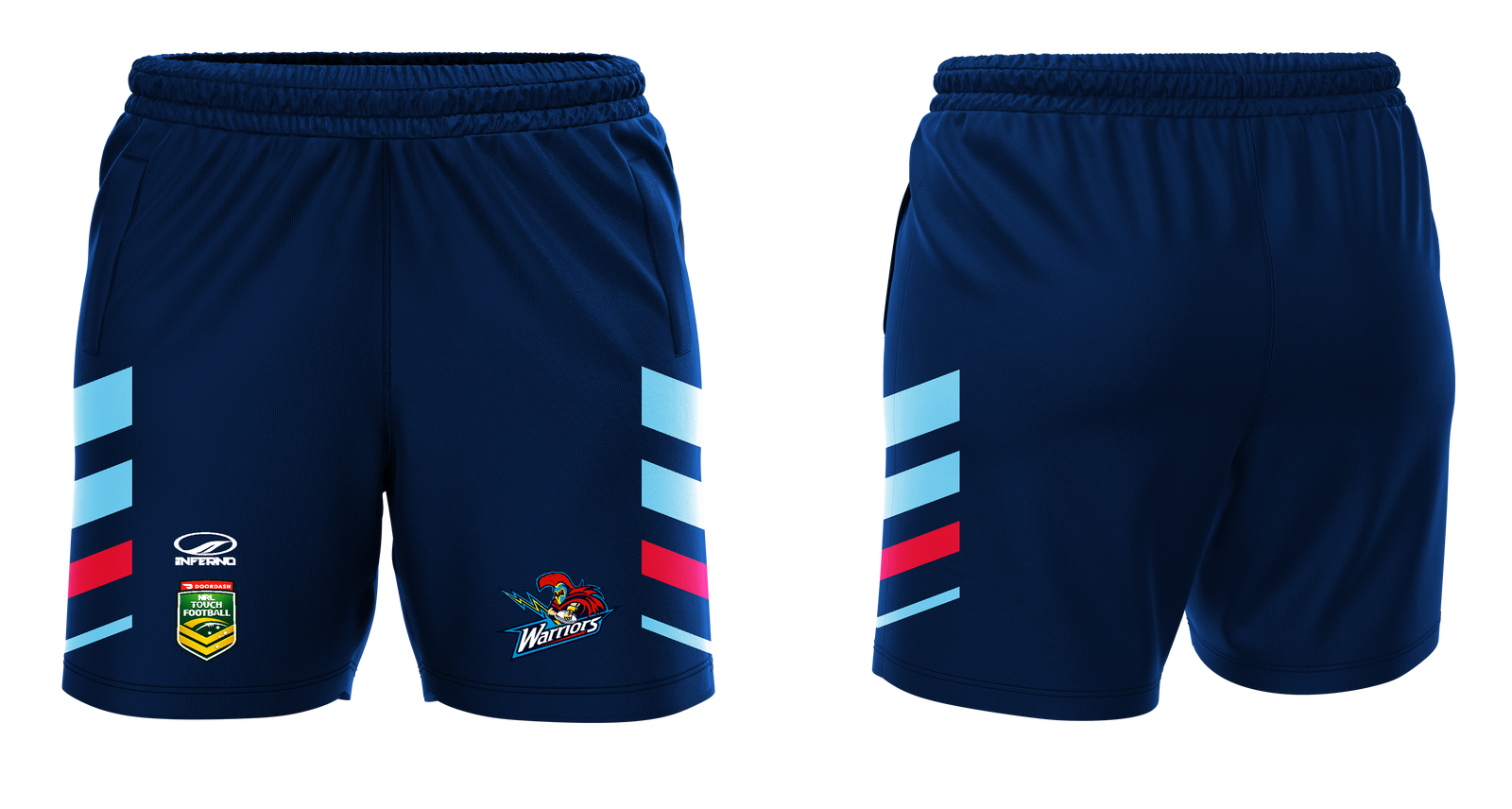 ADF Warriors Unisex & Ladies Casual Shorts