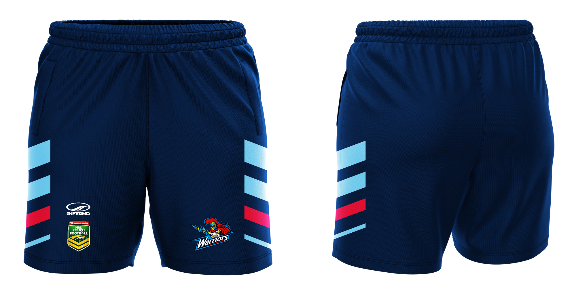 ADF Warriors Unisex & Ladies Casual Shorts