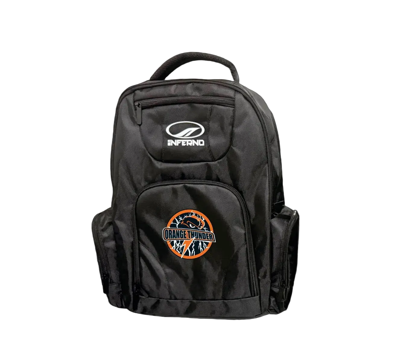Orange Thunder Touch Backpack