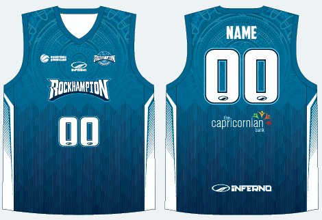 Rockhampton Basketball Junior Jersey (Home)