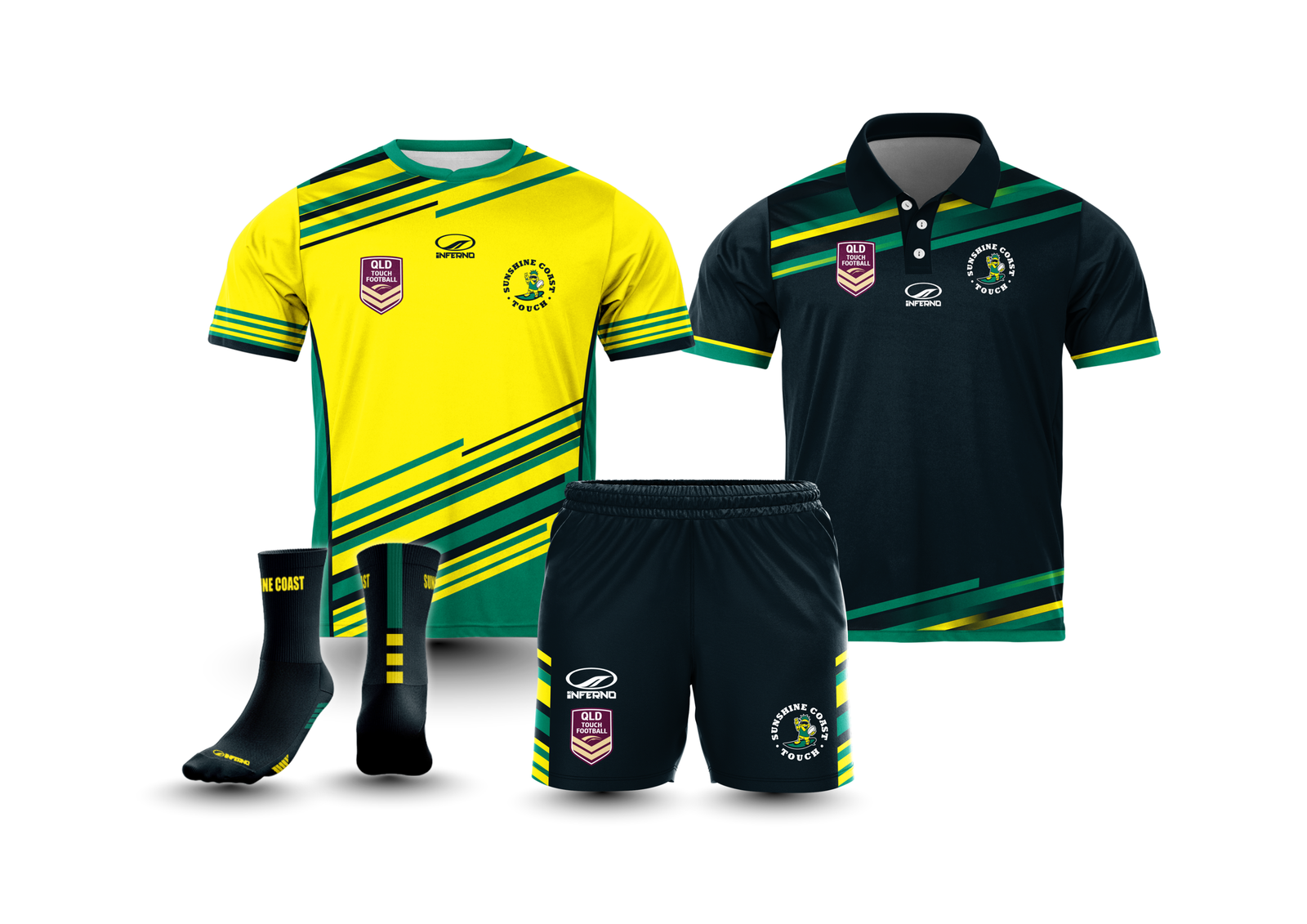 Sunshine Coast Touch Boys Compulsory Kit