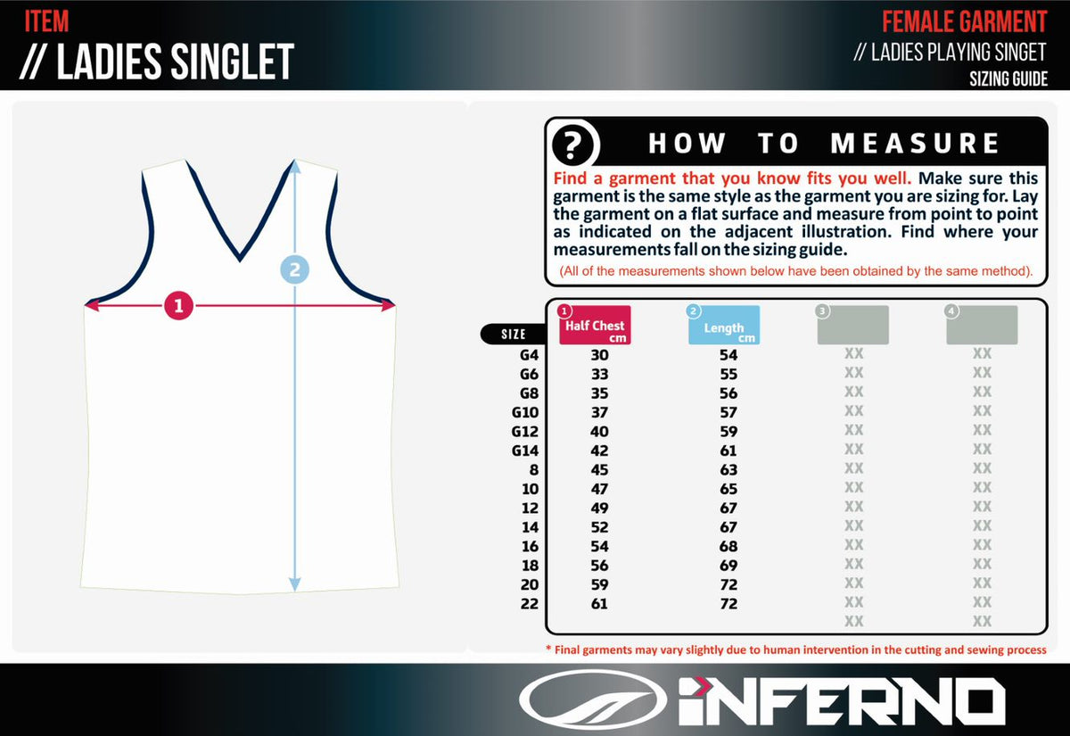 ADF Warriors Training Singlet - Black &amp; White