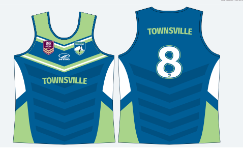 Townsville Ladies Playing Singlet REVERSIBLE U18 GIRLS