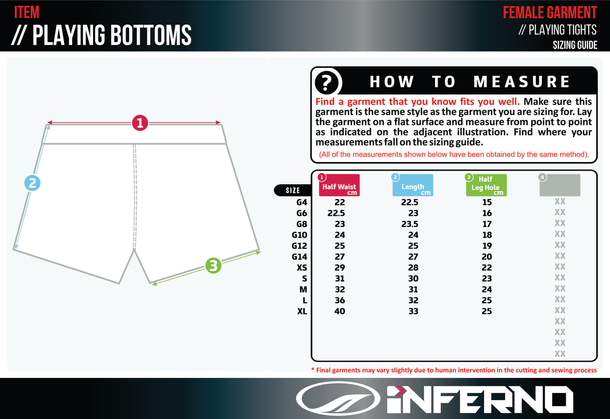 ADF Warriors Ladies Playing Tights (TFA)