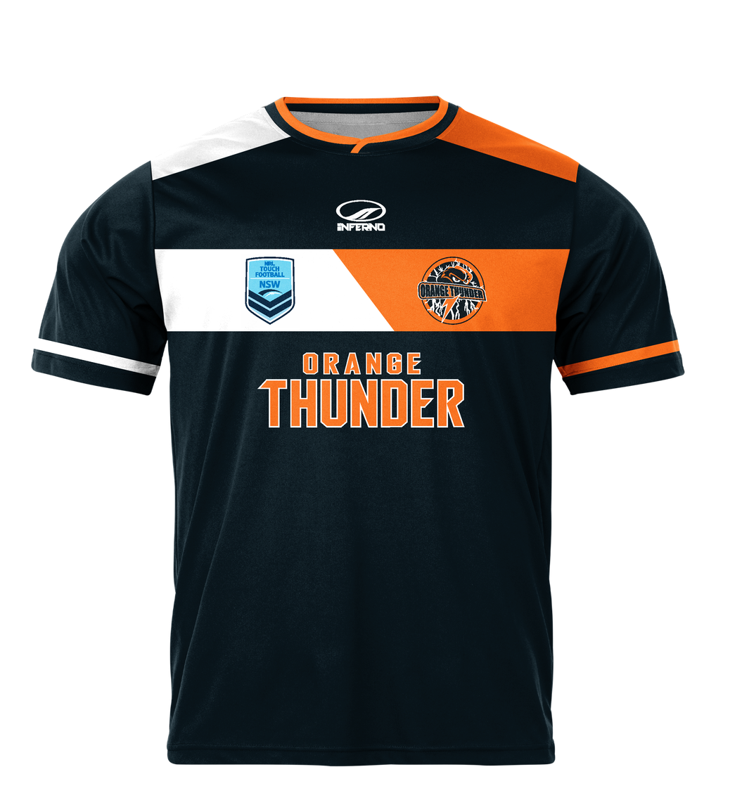 Orange Thunder Touch Short Sleeve Tee