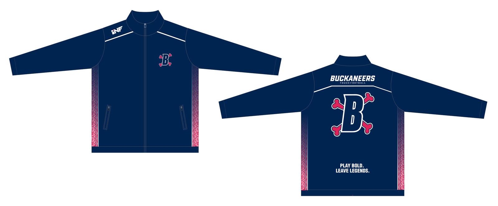 Buckaneers Touch Spray Jacket