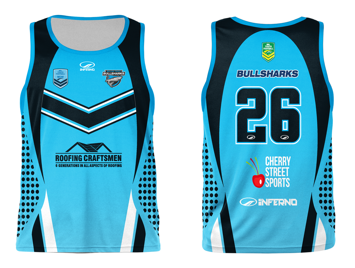Ballina Touch Ladies Playing Singlet