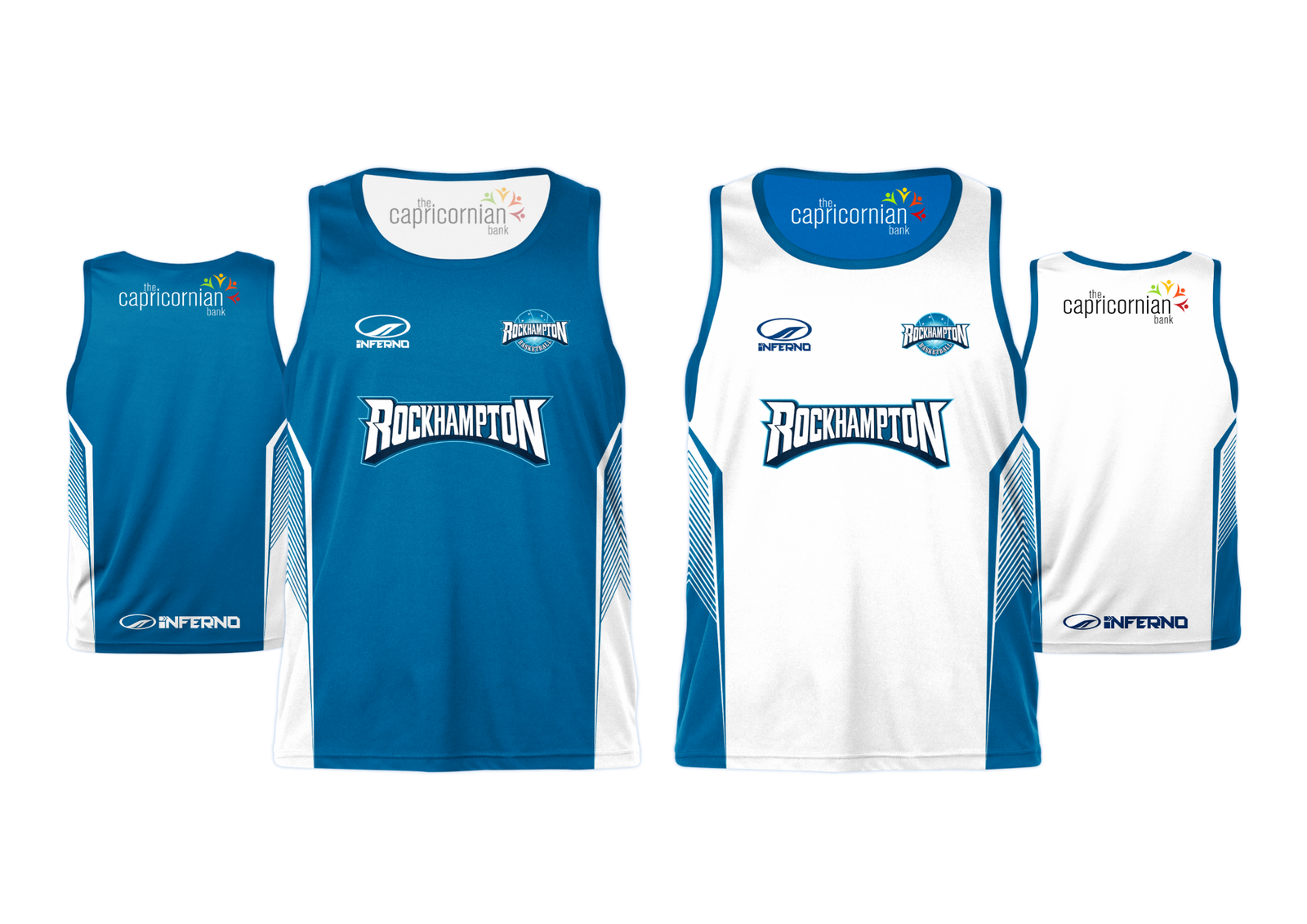 Rockhampton Basketball Reversible Training Singlet